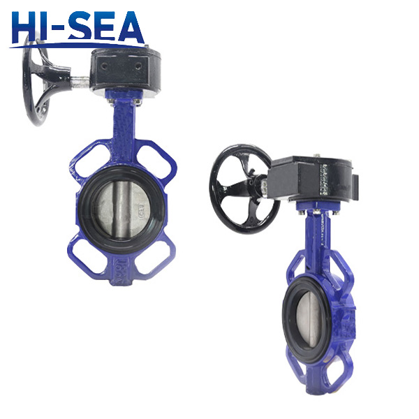 Wafer Cast Steel Butterfly Valve