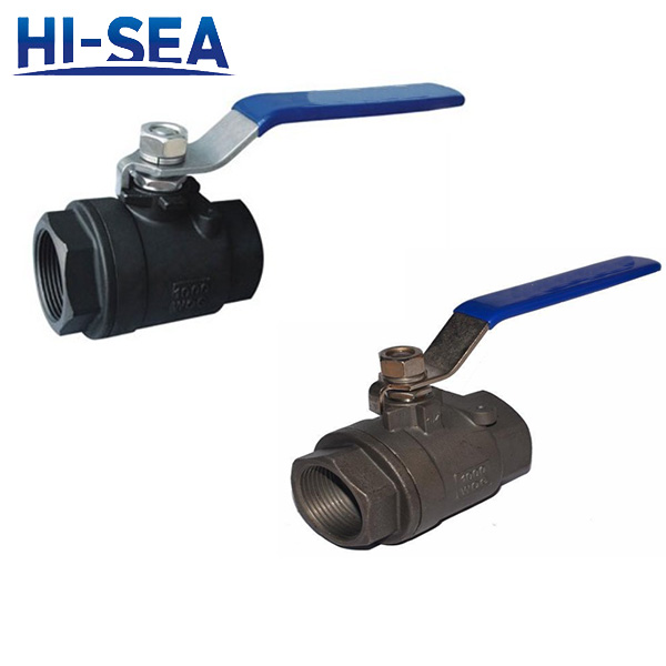 Manual Cast Steel Threaded Ball Valve