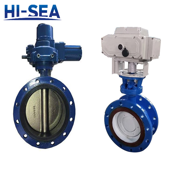 Electric Cast Steel Butterfly Valve