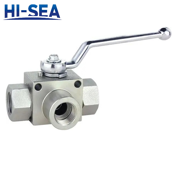 VH3V Two Position Three-way High Pressure Ball Valve